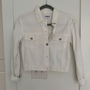 BB Dakota White Denim Jacket